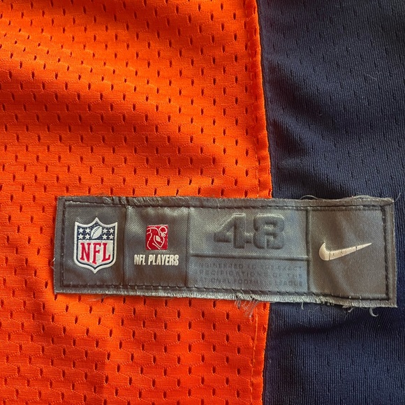 Denver Broncos Jersey Mens 48 Orange Emmanuel Sanders #10 NFL Wide Receiver - Picture 6 of 6